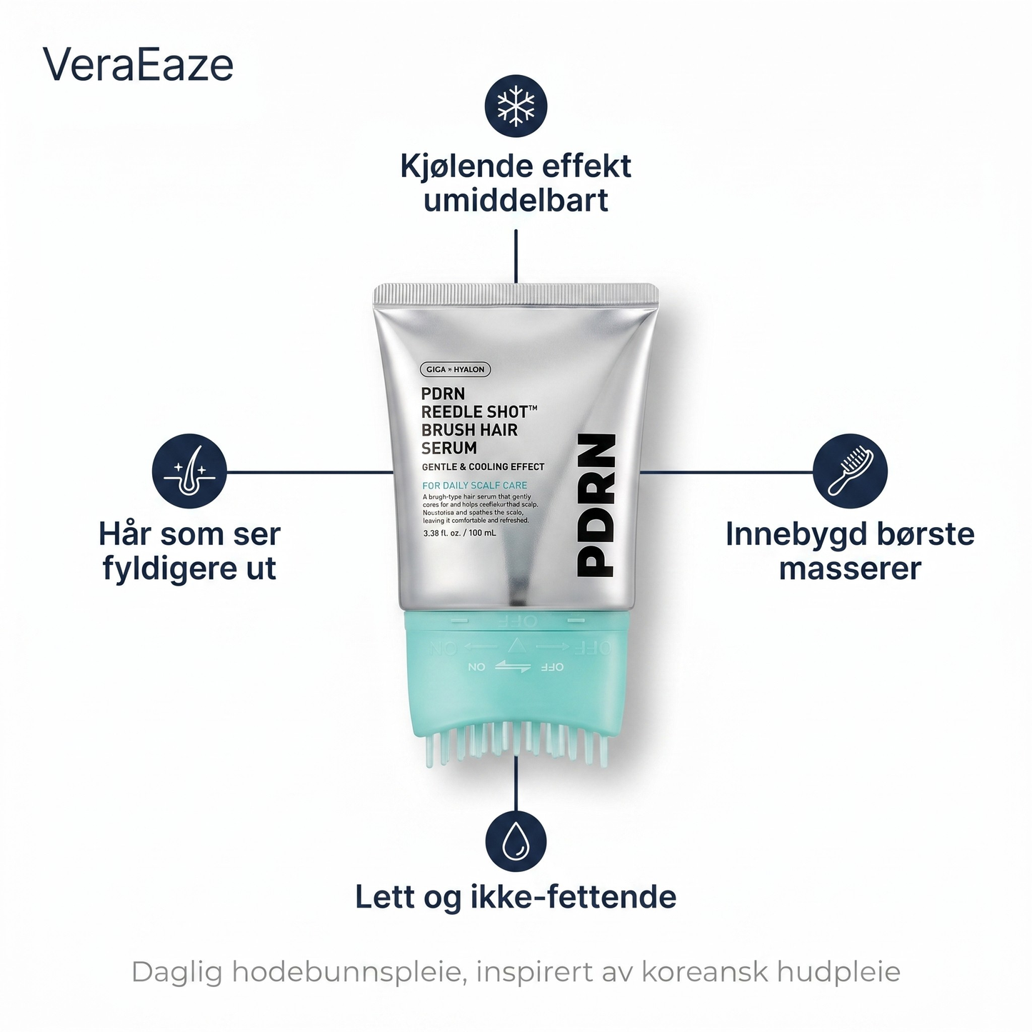 VeraEaze ScalpBrush Serum